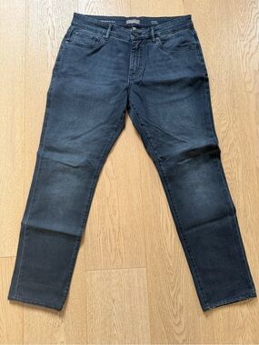 DL1961 Men’s Tapered Straight Cooper Jeans in Washed Dark Indigo Size 32" x 28"